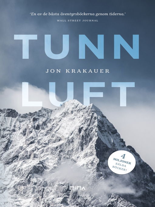 Title details for Tunn luft by Jon Krakauer - Available